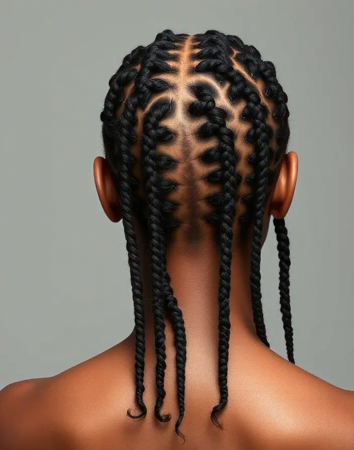 Boho Knotless Braids